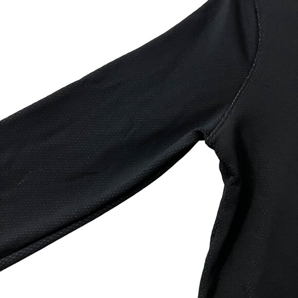 Under Armour Womens Black Cold Gear Fitted 1/4 Zip Pullover Sweater Size Small - Picture 5 of 8